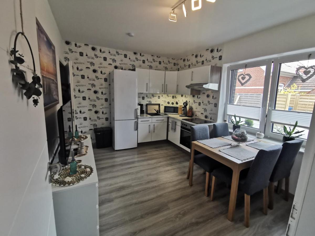 Ferienwohnung Am Dock Apen Exteriér fotografie